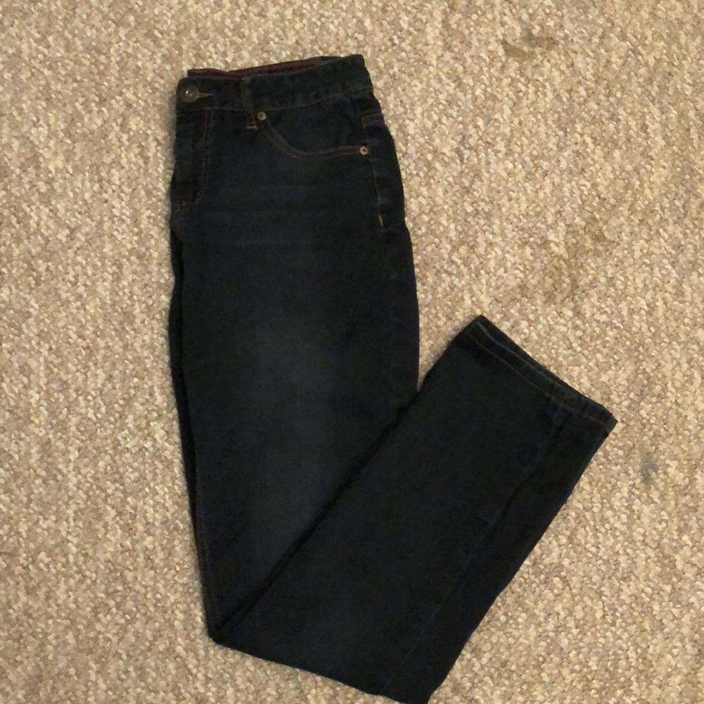 Dark blue Sadie Straight jeans